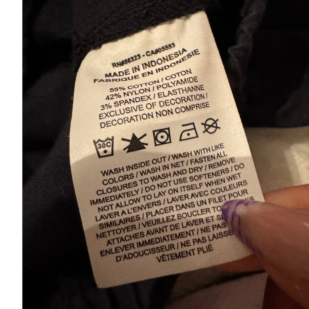 Jordan Flight Woven Cropped Jacket Black Ripstop Utility Streetwear Nike Medium - Picture 7 of 8